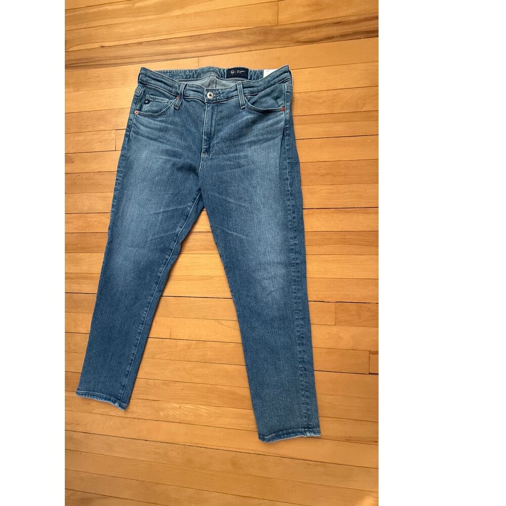 AG Adriano Goldschmied The Prima Mid-Rise Cigarette Jeans Size 30 Regular EUC